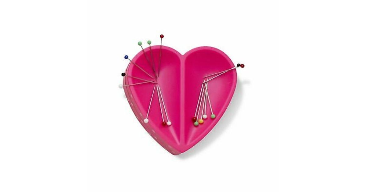 Prym Love Heart Shaped Magnetic Pin Dish