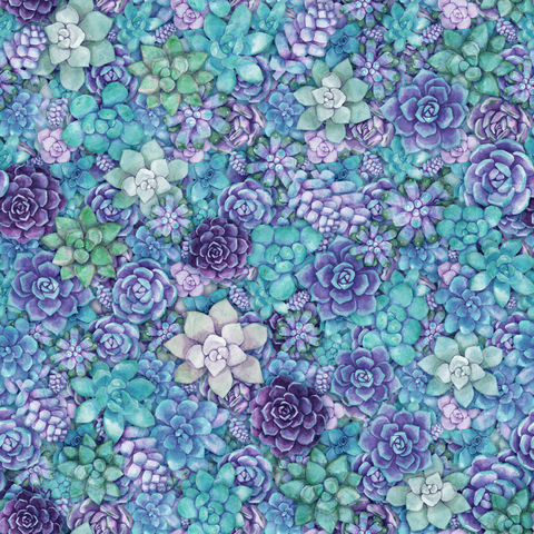 QT Fabrics | Blossom - Hydrangea