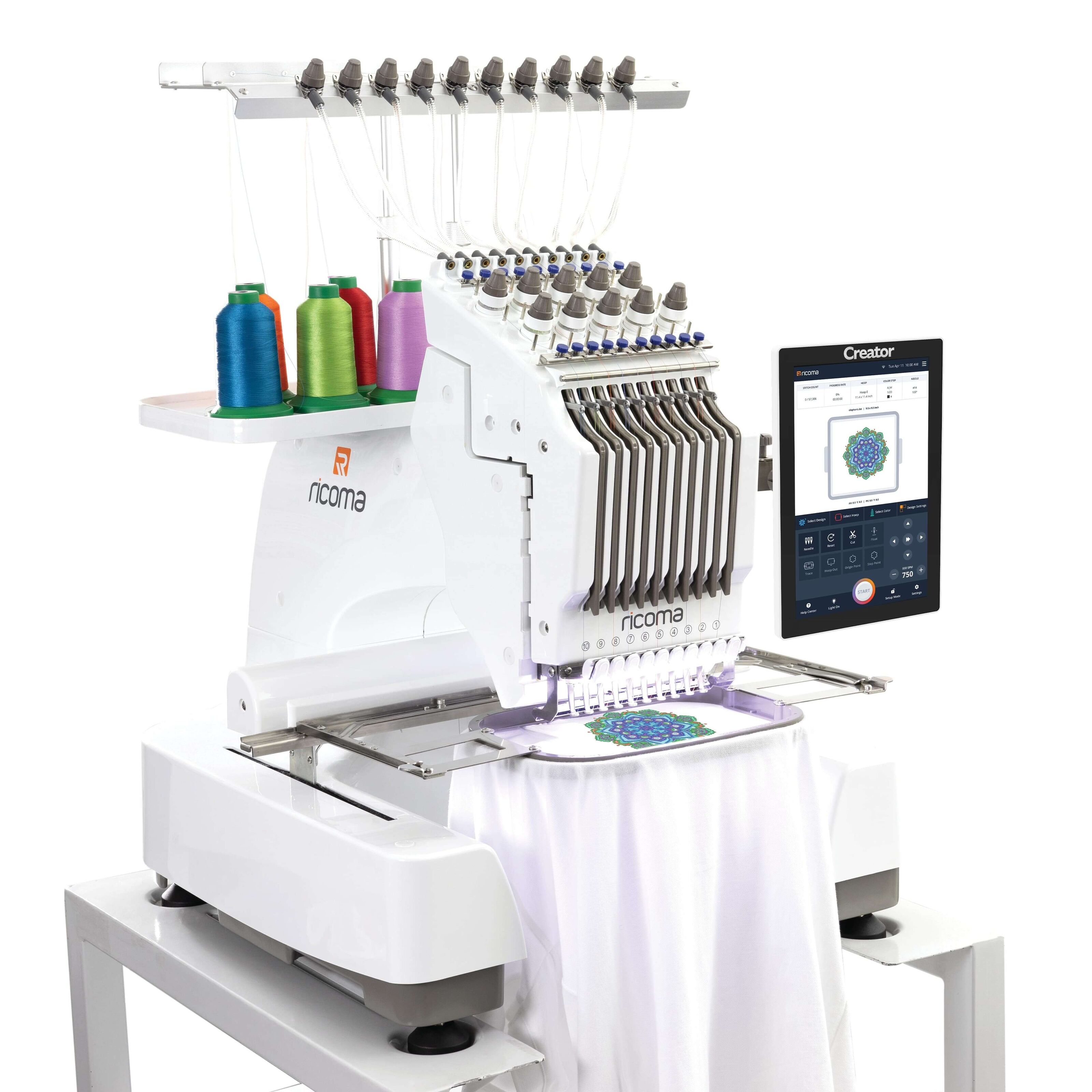 Ricoma EM-10S Creator Portable Embroidery Machine