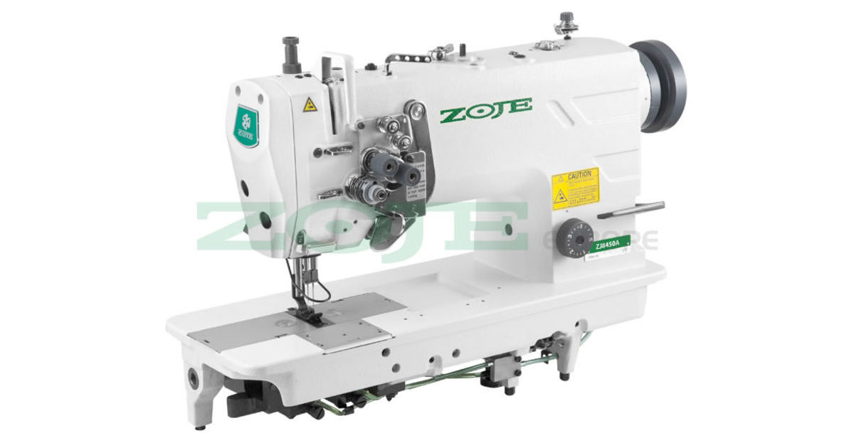 Zoje ZJ8450A 2-Needle Sewing Machine with Knock-out needle