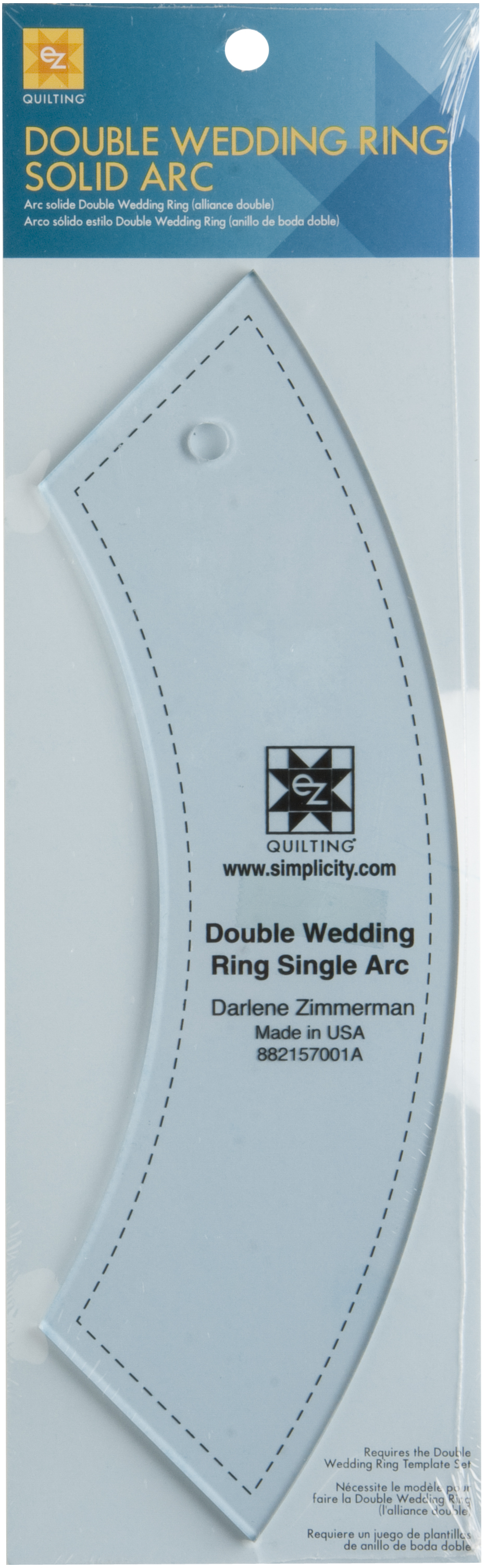 Double Wedding Ring Single Arc